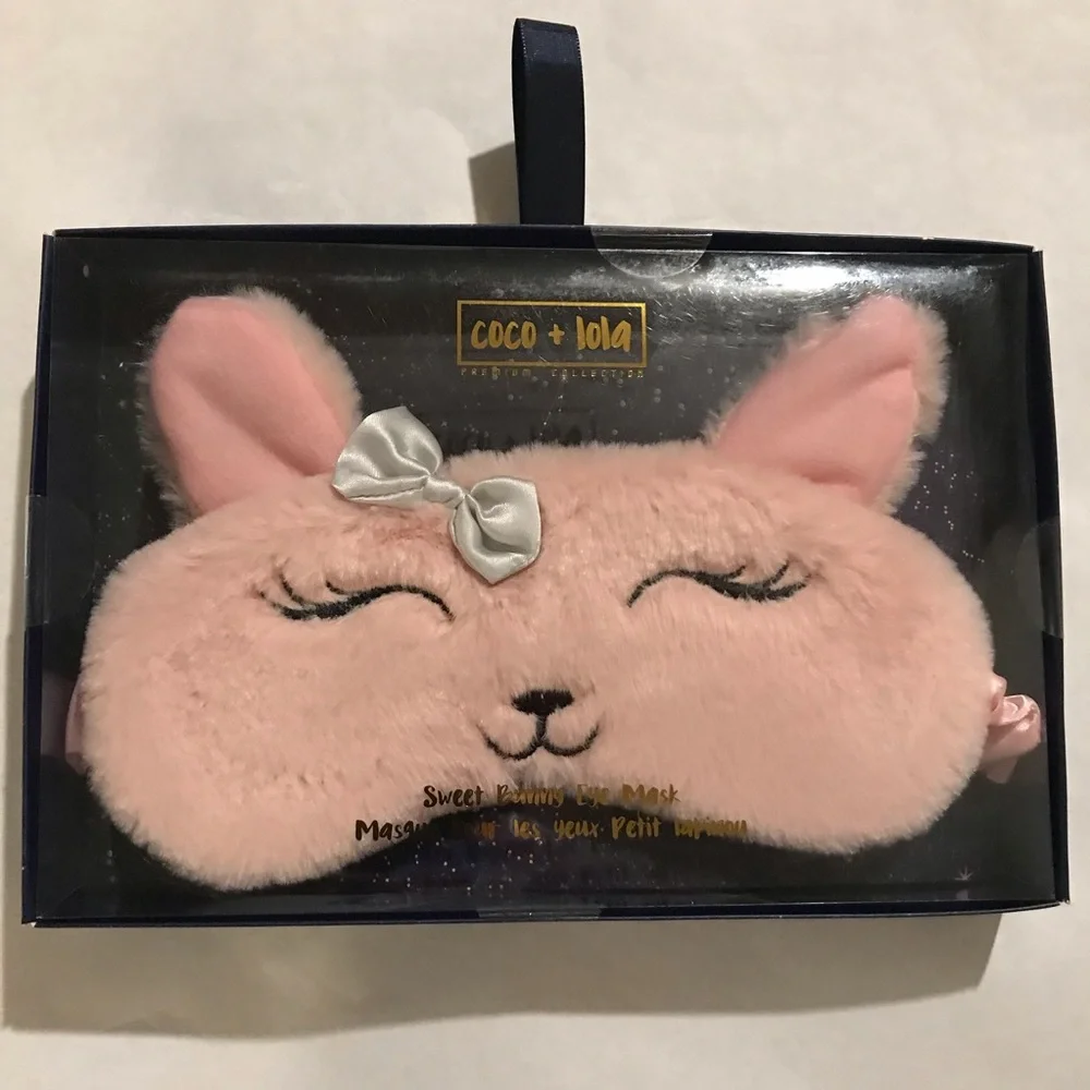 Coco & Lola Sweet Bunny Sleeping Eye Mask Pink